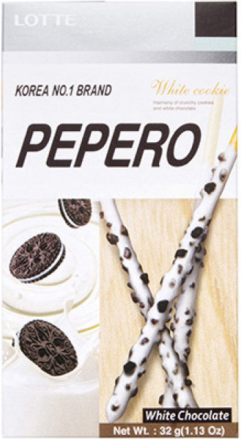 LOTTE Pepero Biscuit Stick White Chocolate 32g