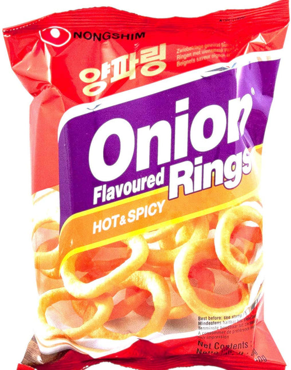 NONGSHIM Onion Flavoured Rings Hot&Spicy 40g