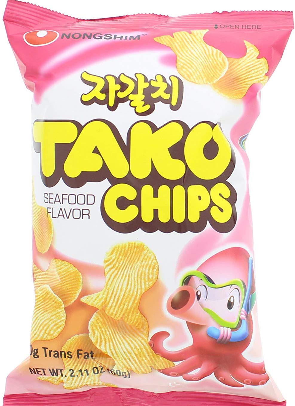 NONGSHIM Tako Chips Octopus Favored 60g
