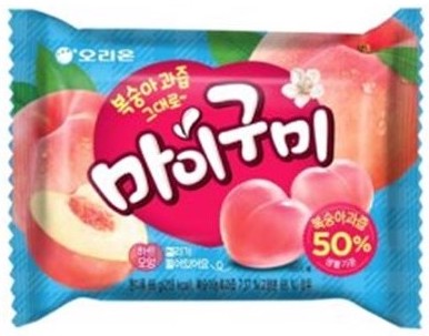 ORION Gummy Peach Flavor 55g